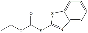 2-(Ethoxycarbonylthio)benzothiazole,,结构式