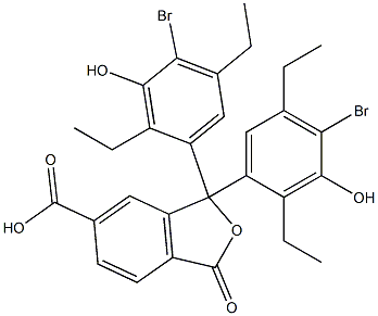  1,1-Bis(4-bromo-2,5-diethyl-3-hydroxyphenyl)-1,3-dihydro-3-oxoisobenzofuran-6-carboxylic acid