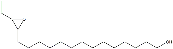 15,16-Epoxy-1-octadecanol Structure