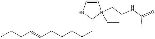  1-[2-(Acetylamino)ethyl]-2-(6-decenyl)-1-ethyl-4-imidazoline-1-ium