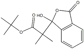 2-[(1,3-Dihydro-1-hydroxy-3-oxoisobenzofuran)-1-yl]-2-methylpropanoic acid tert-butyl ester|