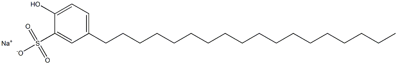  2-Hydroxy-5-octadecylbenzenesulfonic acid sodium salt