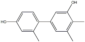 2',4,5-Trimethyl-1,1'-biphenyl-3,4'-diol Structure