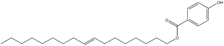 4-Hydroxybenzoic acid 8-heptadecenyl ester,,结构式