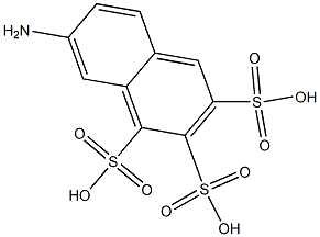 7-Amino-1,2,3-naphthalenetrisulfonic acid