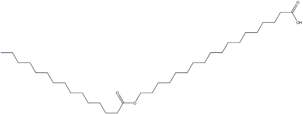 18-Pentadecanoyloxyoctadecanoic acid 结构式