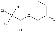 (+)-Trichloroacetic acid (S)-2-methylbutyl ester