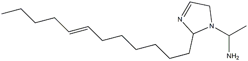 1-(1-Aminoethyl)-2-(7-dodecenyl)-3-imidazoline Structure