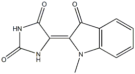 5-[(2,3-Dihydro-1-methyl-3-oxo-1H-indol)-2-ylidene]imidazolidine-2,4-dione