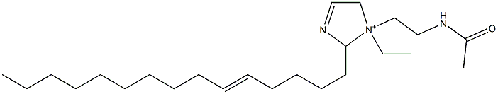  1-[2-(Acetylamino)ethyl]-1-ethyl-2-(5-pentadecenyl)-3-imidazoline-1-ium