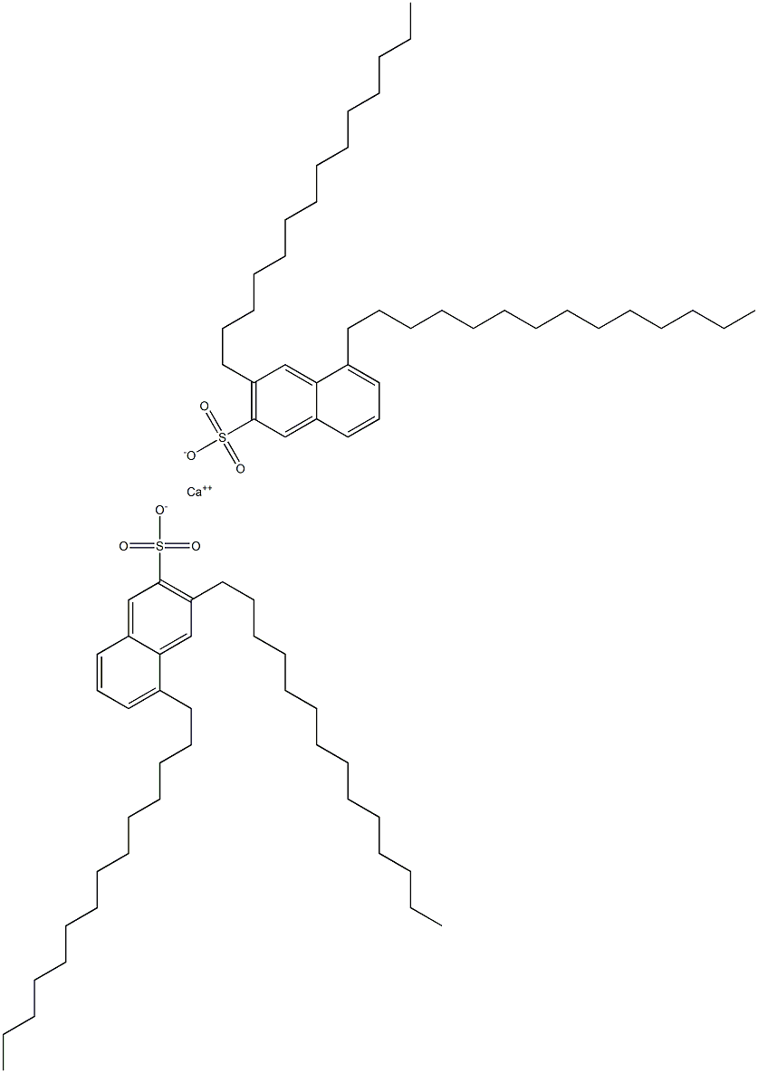 Bis(3,5-ditetradecyl-2-naphthalenesulfonic acid)calcium salt
