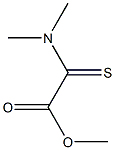 2-Dimethylamino-2-thioxoacetic acid methyl ester,,结构式
