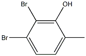 5,6-Dibromo-o-cresol,,结构式