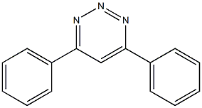 4,6-ジフェニル-1,2,3-トリアジン 化学構造式
