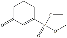 (3-Oxo-1-cyclohexenyl)phosphonic acid dimethyl ester Structure