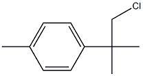 1-Chloro-2-(p-methylphenyl)-2-methylpropane Structure