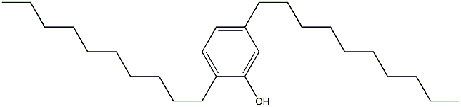 2,5-Didecylphenol Structure