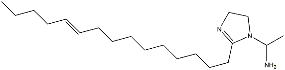 1-(1-アミノエチル)-2-(10-ペンタデセニル)-2-イミダゾリン 化学構造式