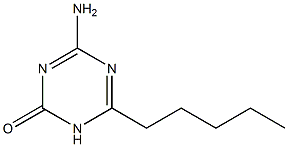 4-Amino-6-pentyl-1,3,5-triazin-2(1H)-one