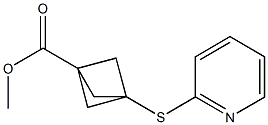 3-(2-Pyridylthio)bicyclo[1.1.1]pentane-1-carboxylic acid methyl ester