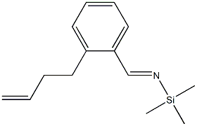 1-[[(Trimethylsilyl)imino]methyl]-2-(3-butenyl)benzene