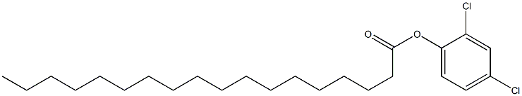 Octadecanoic acid 2,4-dichlorophenyl ester,,结构式