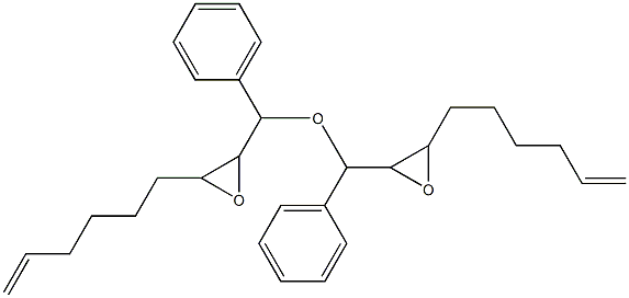 3-(5-Hexenyl)phenylglycidyl ether 结构式