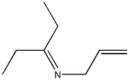 N-(1-Ethylpropylidene)-2-propen-1-amine Structure