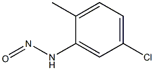 5-Chloro-2-methyl-N-nitrosoaniline 结构式