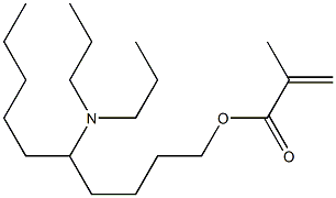 Methacrylic acid 5-(dipropylamino)decyl ester|