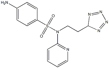 4-Amino-N-(2-pyridyl)-N-[2-(5H-tetrazol-5-yl)ethyl]benzenesulfonamide