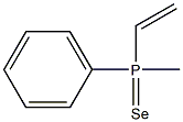 Methylphenylvinylphosphine selenide,,结构式