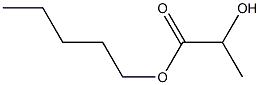 (-)-L-Lactic acid pentyl ester 结构式