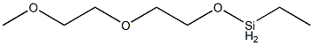 Ethyl[2-(2-methoxyethoxy)ethoxy]silane