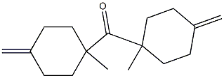1-(4-メチレンシクロヘキシル)エタノン 化学構造式