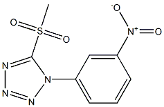 Methyl 1-(3-nitrophenyl)-1H-tetrazol-5-yl sulfone