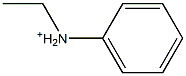 N-Ethylanilinium Struktur