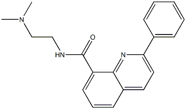 N-(2-Dimethylaminoethyl)-2-phenyl-8-quinolinecarboxamide