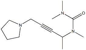 1,1,3-Trimethyl-3-[1-methyl-4-(1-pyrrolidinyl)-2-butynyl]urea