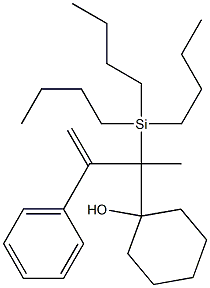 1-[1-(Tributylsilyl)methyl-2-phenyl-2-propenyl]cyclohexanol