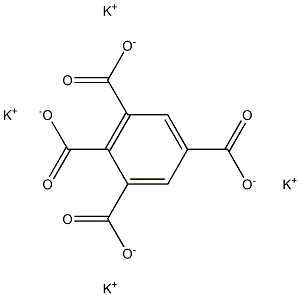 1,2,3,5-Benzenetetracarboxylic acid tetrapotassium salt,,结构式