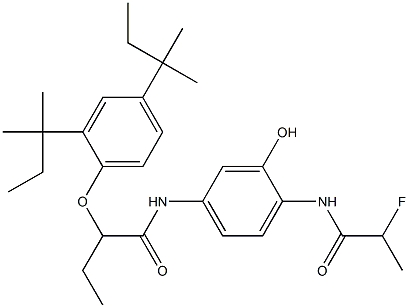  2-(2-Fluoropropionylamino)-5-[2-(2,4-di-tert-amylphenoxy)butyrylamino]phenol