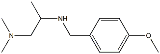 N,N-Dimethyl-N'-(4-methoxybenzyl)-1,2-propanediamine Structure