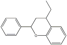 2-Phenyl-4-ethylchroman Structure