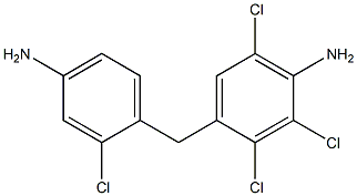 4-[(4-Amino-2-chlorophenyl)methyl]-2,3,6-trichloroaniline