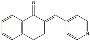 2-(4-Pyridinylmethylene)-1,2,3,4-tetrahydronaphthalene-1-one