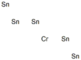 Chromium pentatin,,结构式