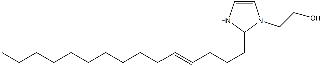 2-(4-Pentadecenyl)-4-imidazoline-1-ethanol Structure