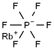 Rubidium hexafluorophosphate Structure