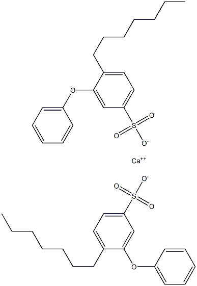  Bis(4-heptyl-3-phenoxybenzenesulfonic acid)calcium salt